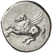 Stater Thyrreion or Leukas obverse image