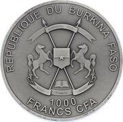 1000 Francs CFA Alexander Selkirk obverse image