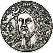 1000 Francs CFA Jesus reverse image