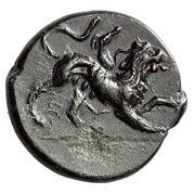 Dichalkon, Greece (ancient), 350 BC - 300 BC reverse image
