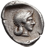 Hemidrachm, Greece (ancient), 470 BC - 450 BC reverse image