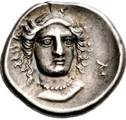Drachm, Greece (ancient), 380 BC - 350 BC reverse image
