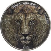 1000 Francs CFA Lion reverse image