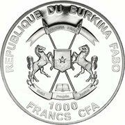 1000 Francs CFA Aphrodite obverse image