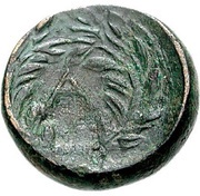 Æ17, Greece (ancient), 350 BC - 300 BC reverse image