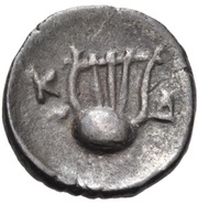 Obol, Greece (ancient), 300 BC - 250 BC reverse image
