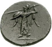 Dichalkon, Greece (ancient), 280 BC - 260 BC reverse image