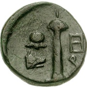 Dichalkon, Greece (ancient), 125 BC - 80 BC reverse image