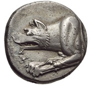 Triobol obverse image