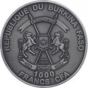 1000 Francs CFA Mammoth Mother obverse image
