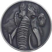 1000 Francs CFA Mammoth Mother, Burkina Faso, 2015 reverse image