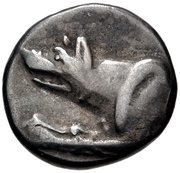 Triobol obverse image