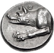 Triobol obverse image