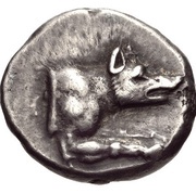 Triobol obverse image