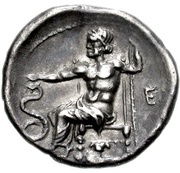 Drachm, Greece (ancient), 265 BC - 255 BC reverse image