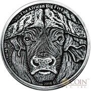 1000 Francs CFA Buffalo, Burkina Faso, 2016 reverse image