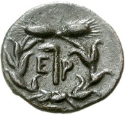 Dichalkon, Greece (ancient), 360 BC - 310 BC reverse image