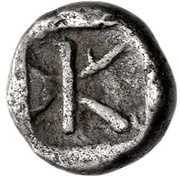 Obol, Greece (ancient), 470 BC - 420 BC reverse image
