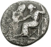 Obol Tegea obverse image