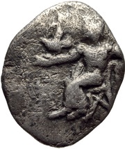Obol Tegea obverse image