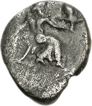 Obol Tegea obverse image
