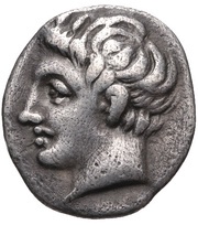 Obol Megalopolis obverse image