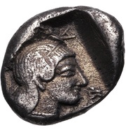 Hemidrachm Kleitor, Greece (ancient), 470 BC - 465 BC reverse image