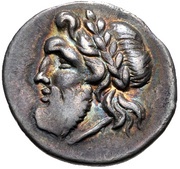 Hemidrachm Megalopolis obverse image