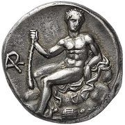 Stater Megalopolis, Greece (ancient), 363 BC - 362 BC reverse image