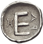 Obol, Greece (ancient), 500 BC - 300 BC reverse image
