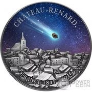 1000 Francs CFA Château Renard, Burkina Faso, 2016 reverse image