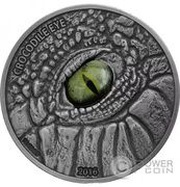 1000 Francs CFA Crocodile Eye, Burkina Faso, 2016 reverse image
