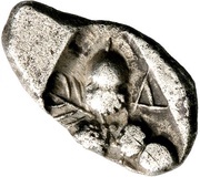 Triobol, Greece (ancient), 490 BC - 470 BC reverse image