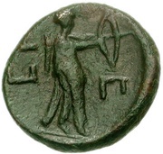 Dichalkon, Greece (ancient), 350 BC - 300 BC reverse image