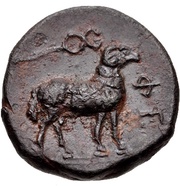 Chalkon, Greece (ancient), 370 BC - 340 BC reverse image
