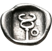 Obol, Greece (ancient), 450 BC - 425 BC reverse image