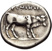 Hemidrachm, Greece (ancient), 360 BC - 350 BC reverse image