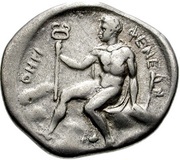 Drachm, Greece (ancient), 360 BC - 350 BC reverse image