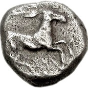 Trihemiobol obverse image