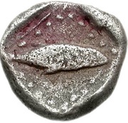 Trihemiobol, Greece (ancient), 470 BC - 440 BC reverse image