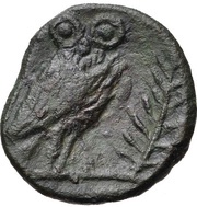 Dichalkon, Greece (ancient), 370 BC - 350 BC reverse image