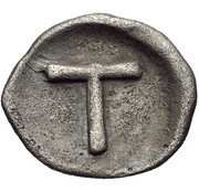 Obol, Greece (ancient), 423 BC - 400 BC reverse image