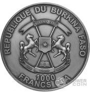 1000 Francs CFA Coelodonta - Baby obverse image