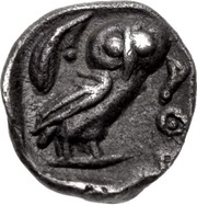 Hemiobol, Greece (ancient), 454 BC - 404 BC reverse image