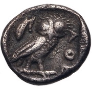 Obol, Greece (ancient), 454 BC - 404 BC reverse image