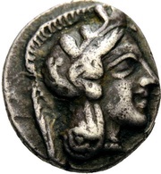 Triobol obverse image