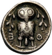 Triobol, Greece (ancient), 449 BC - 404 BC reverse image