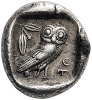 Drachm, Greece (ancient), 467 BC - 465 BC reverse image