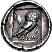 Didrachm, Greece (ancient), 475 BC - 465 BC reverse image