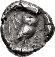 Tetradrachm, Greece (ancient), 500 BC - 480 BC reverse image
